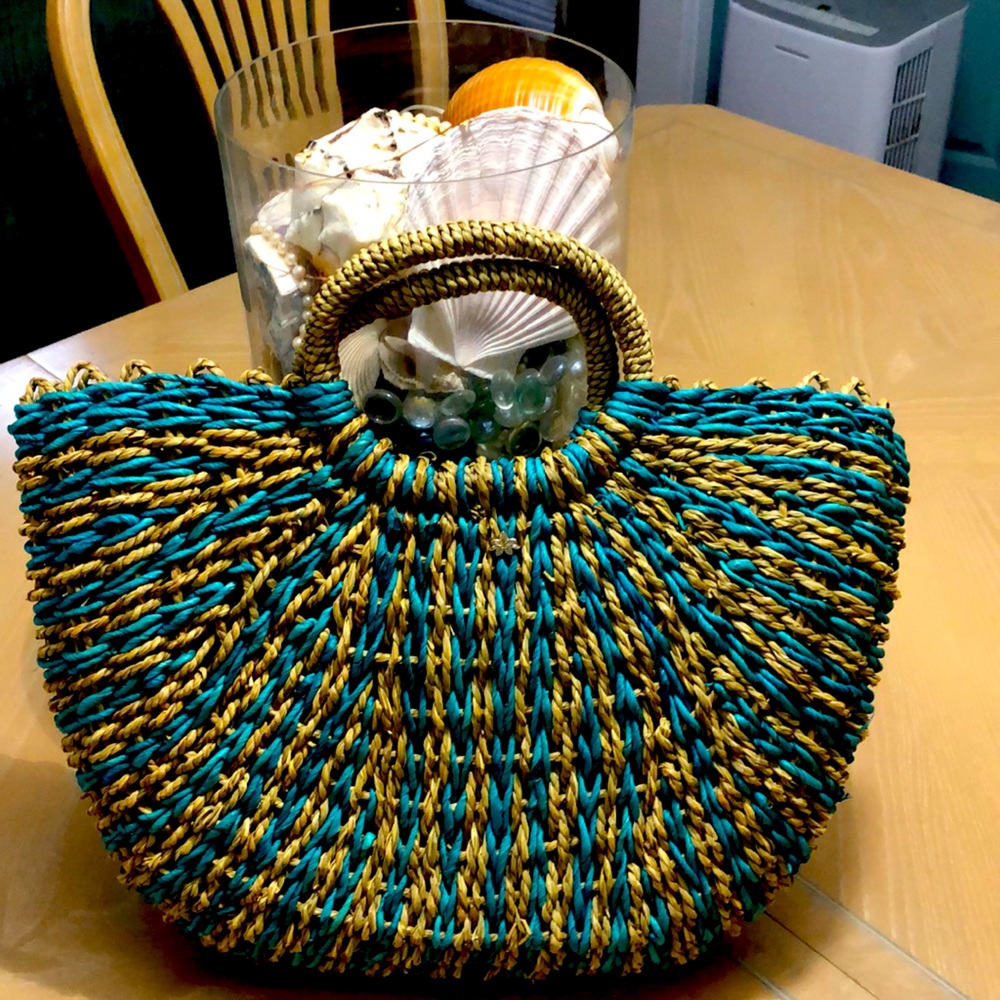 Cappelli purse aqua